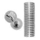 Lot of 20 2020 $1 AUD Australia Lunar Series Year Of The Mouse 1 oz .999 Silver