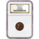 1922 NO D Strong Reverse 1C Lincoln Wheat Cent FS-013.2 FS-401 NGC VF30 BN Brown