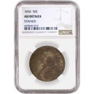 1834 50C Capped Bust Silver Half Dollar Small Date Letters NGC AU Detail Stained