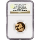 2015 British Proof Gold Sovereign .2354 oz Fifth Portrait NGC PF70 Ultra Cameo