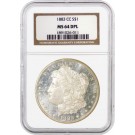 1883 CC Carson City $1 Morgan Silver Dollar NGC MS64 Deep Proof Like Coin