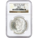 1878 7TF 7 Tailfeather $1 Morgan Silver Dollar NGC MS61 Top 100 VAM 141 TDO Star