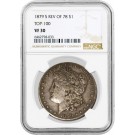 1879 S Reverse of 1878 $1 Morgan Silver Dollar NGC VF30 Circulated Coin
