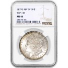 1879 S Reverse of 1878 $1 Morgan Silver Dollar TOP 100 NGC MS61 Coin