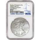 2020 (P) $1 Silver American Eagle NGC MS69 Early Releases Emergency Production