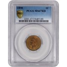 1898 1C Indian Head Cent PCGS MS67 RD Red Gem Uncirculated Coin 
