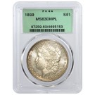 1899 $1 Morgan Silver Dollar PCGS MS63 DMPL Deep Mirror Proof Like Gen 3.1 OGH