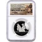 2017 National Park Foundation Teddy Roosevelt Rough Rider 1oz Silver NGC PF70 UC