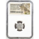 336-323 BC Kingdom Of Macedon Alexander III AR Drachm Silver NGC Ch XF 4/5 3/5