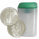 Roll Of 20 1986 $1 Silver American Eagles 1 oz .999 Fine Coins BU