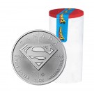 Roll Of 25 2016 $5 CAD Silver Canadian Superman 1 oz Coins BU Sealed