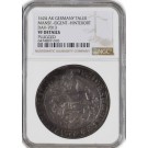 1624 AK German State Mansfield David Taler Silver DAV-7013 NGC VF Detail Plugged