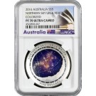 2016 $5 AUD Proof 1 oz .999 Fine Silver Australian Northern Sky Ursa Major NGC PF70 UC