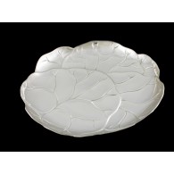 Vintage Tiffany & Co Pattern # 35225 Sterling Silver Cabbage Lettuce Dish 9.5"