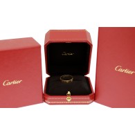 Cartier LOVE 18k Yellow Gold 3.5mm Wedding Band Ring Size 57 US 8 Box & COA 