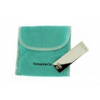 Vintage Signed Tiffany & Co 1837 925 Sterling Silver Money Clip No Mono