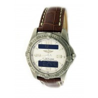 Vintage Breitling Aerospace E79362 42mm Titanium Digital Quartz Watch