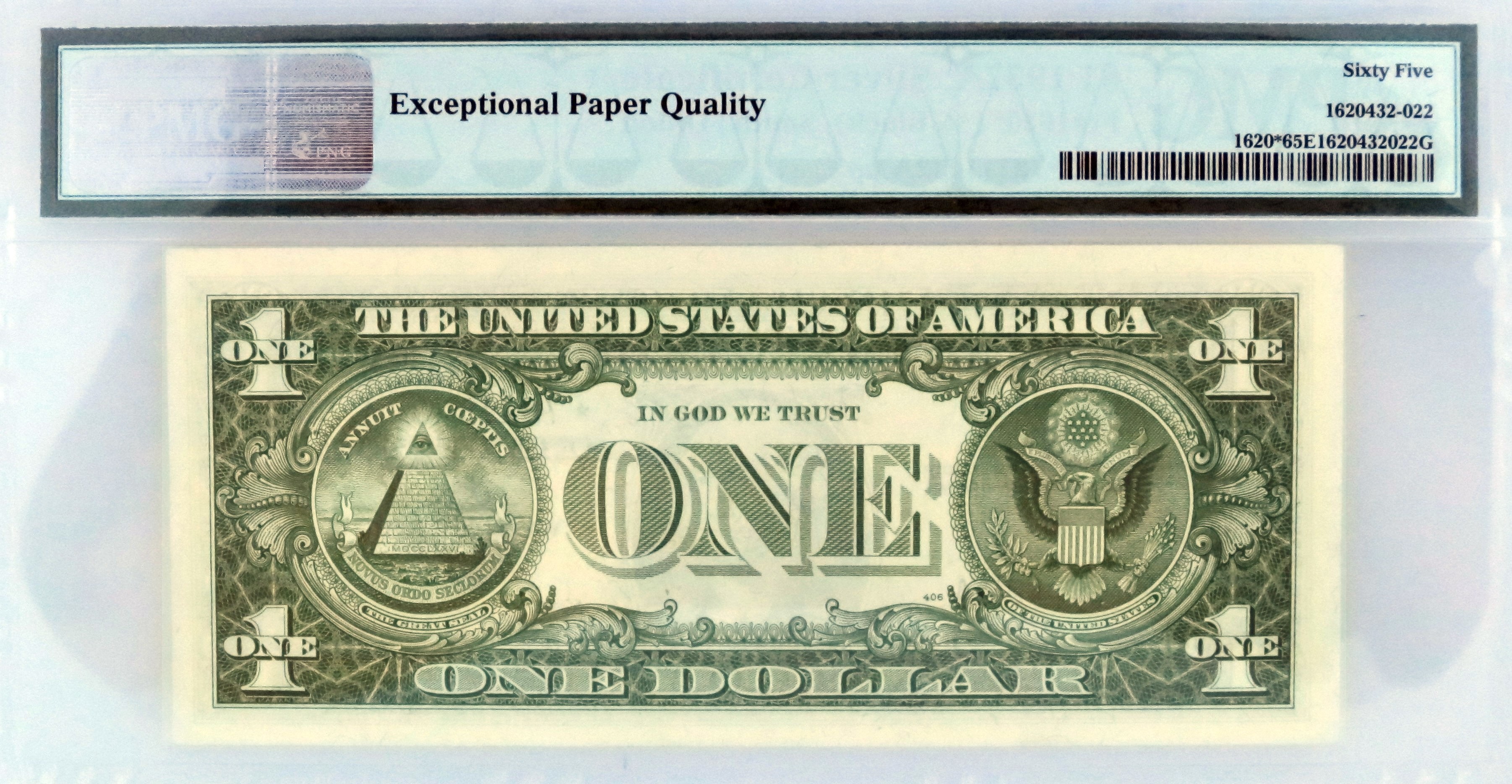 1957 A $1 Silver Certificate STAR NOTE Fr#1620* (*A Block) PMG GEM UNC