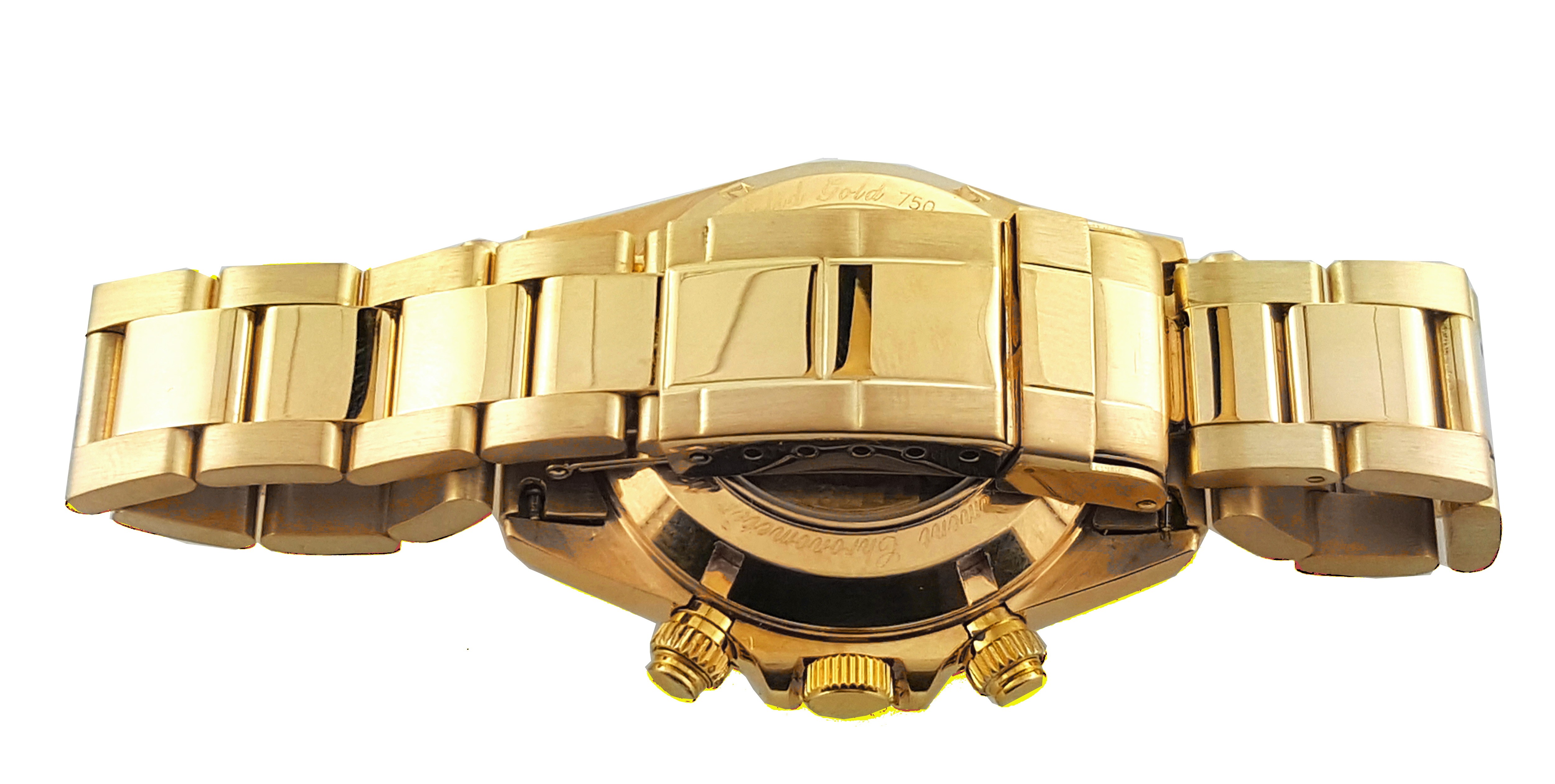 18k Solid Gold Invicta Limited edition 150 Automatic Chronograph Date