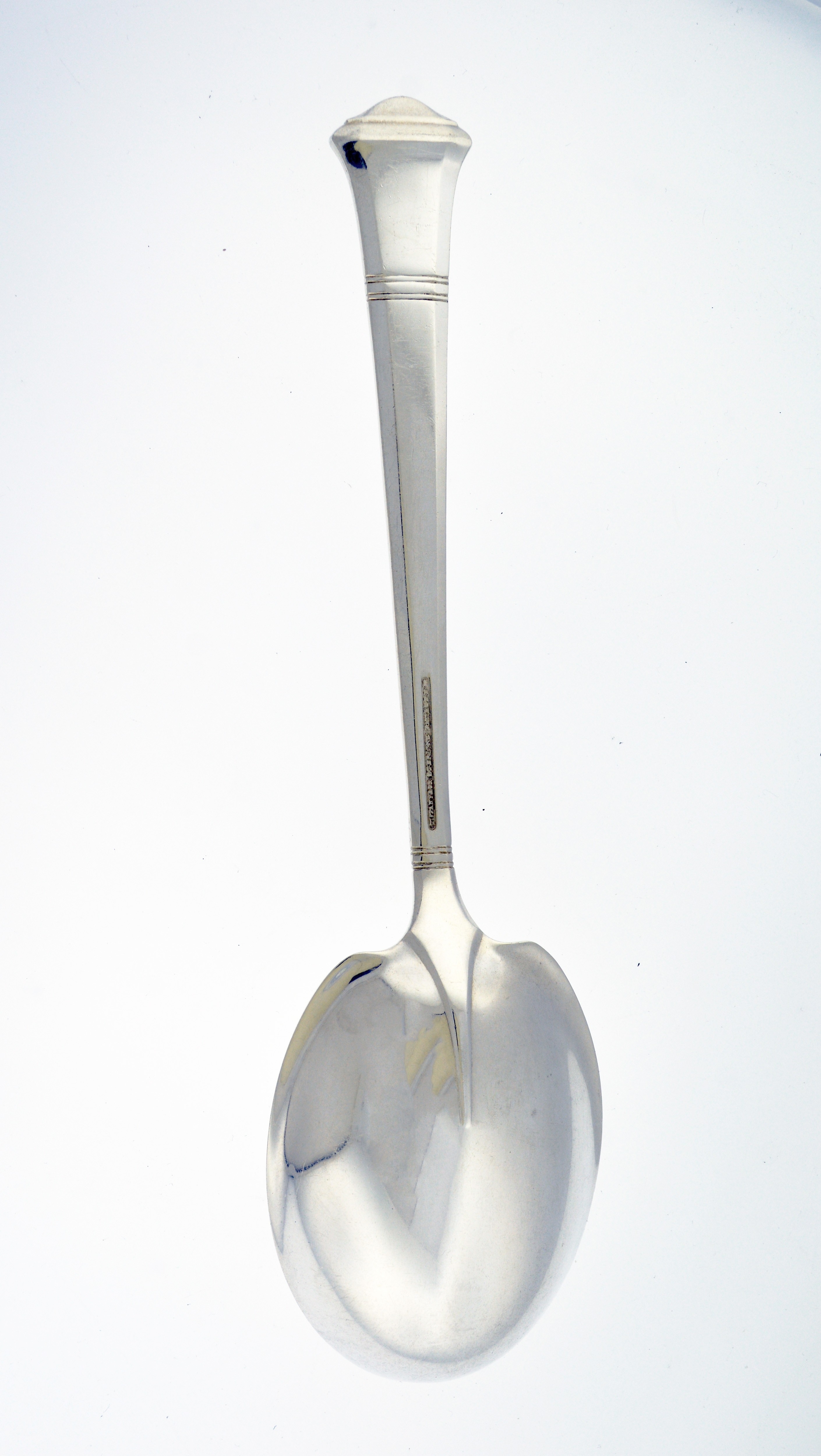 Tiffany & Co Windham Sterling Silver Large Berry Casserole Serving Spoon 9 3/8" Coin Exchange NY