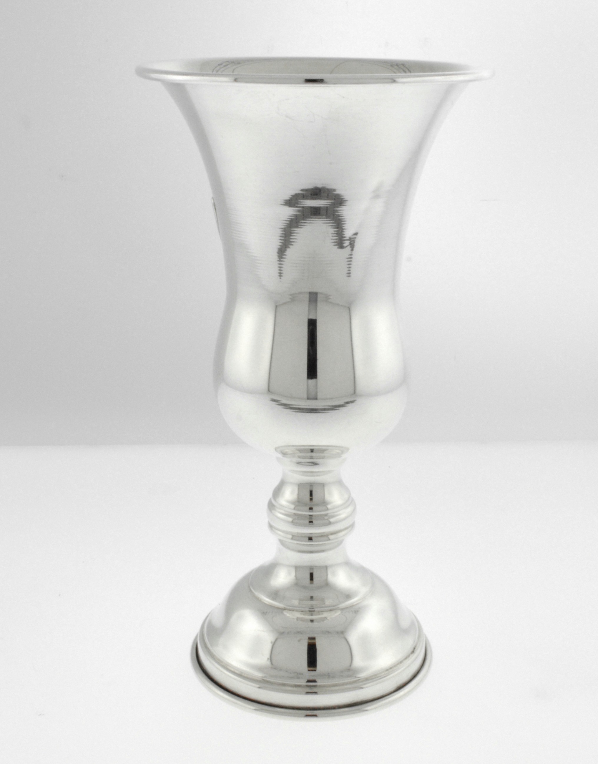 Vintage ESCO Eastern Sterling Silver Company Vermeil Jewish Kiddush