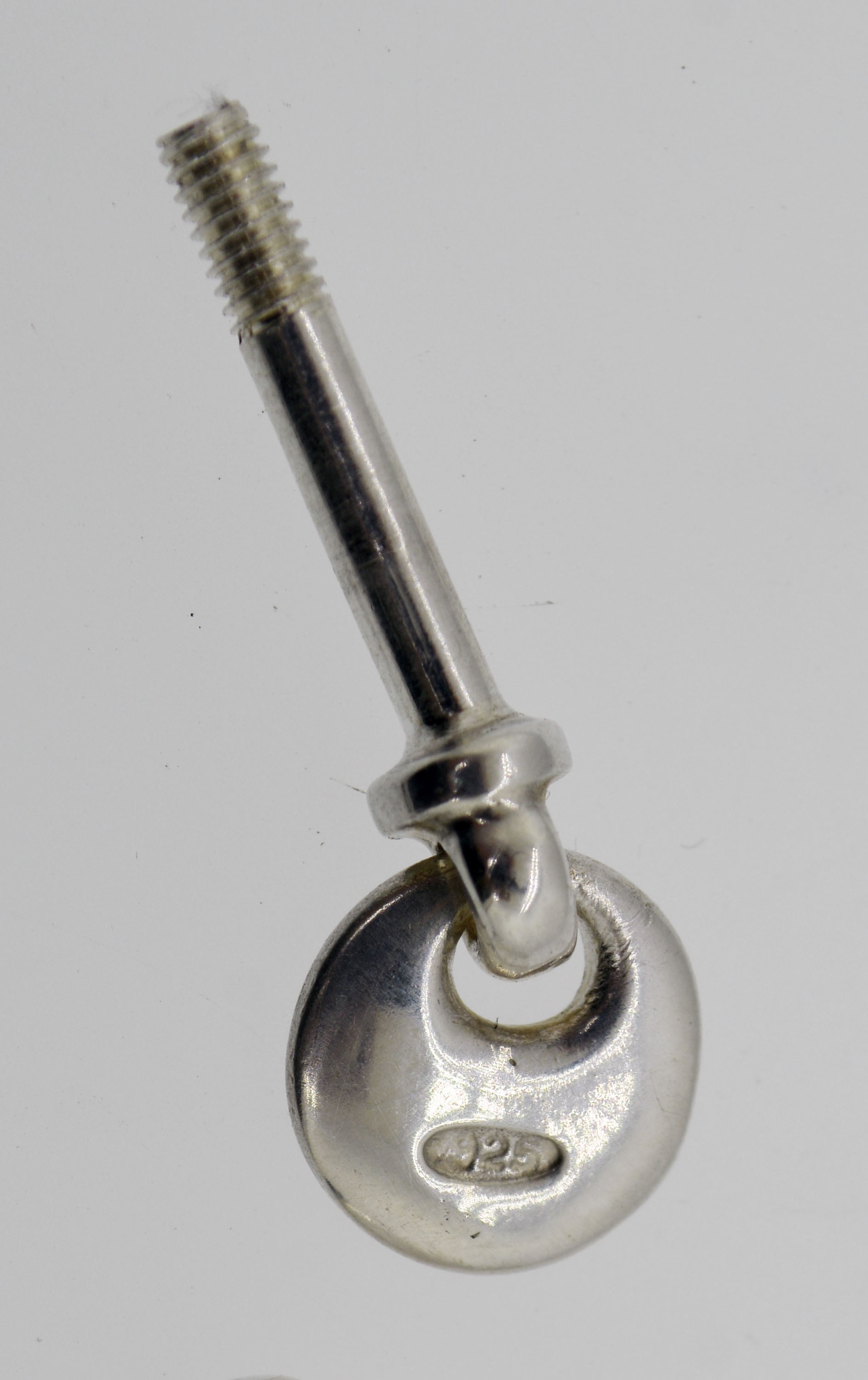 Vintage Tiffany & Co 925 Sterling Silver Sea Anchor Nautical Keychain