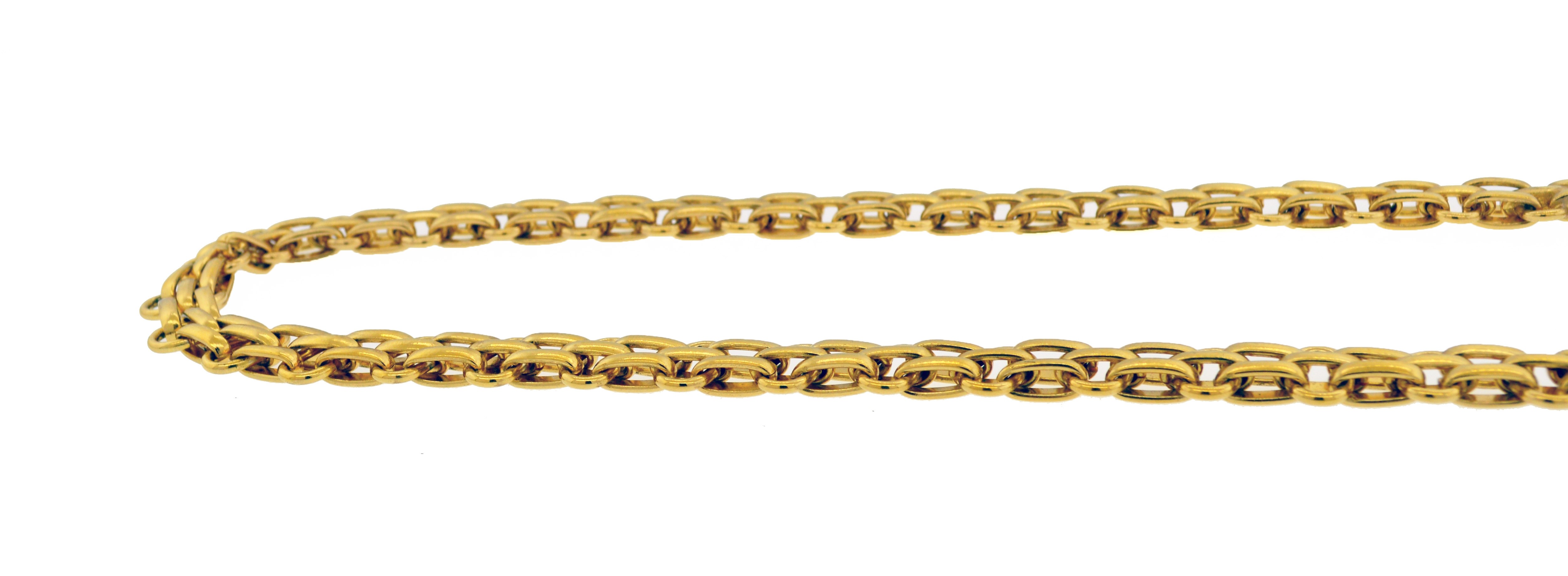 Christian dior necklace gold chain clearance
