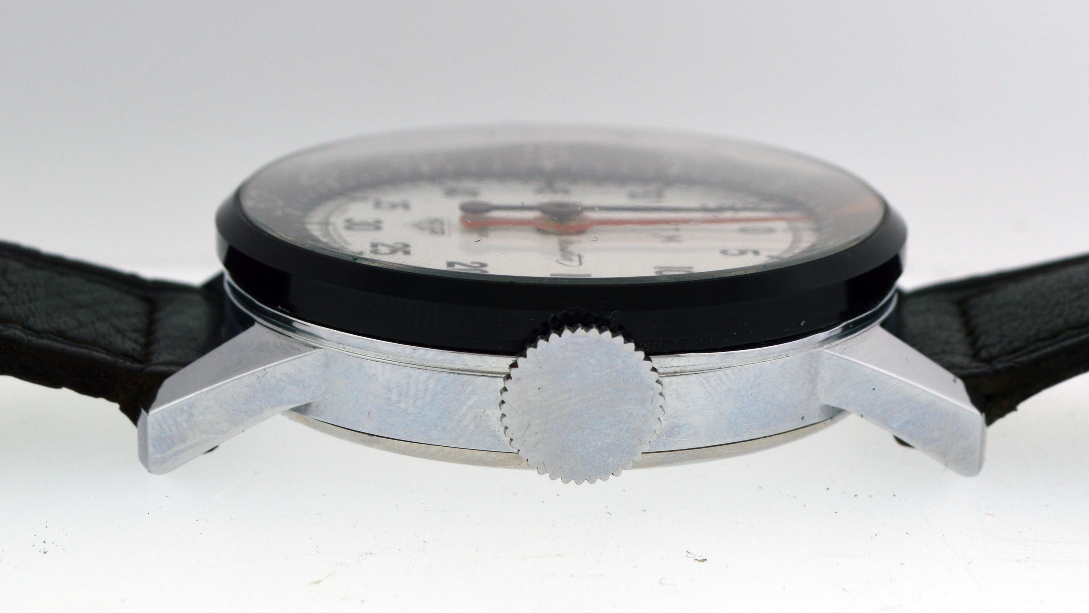 Vintage 1959 Tag Heuer Game Master 50mm Stainless Steel Stop Watch 502.