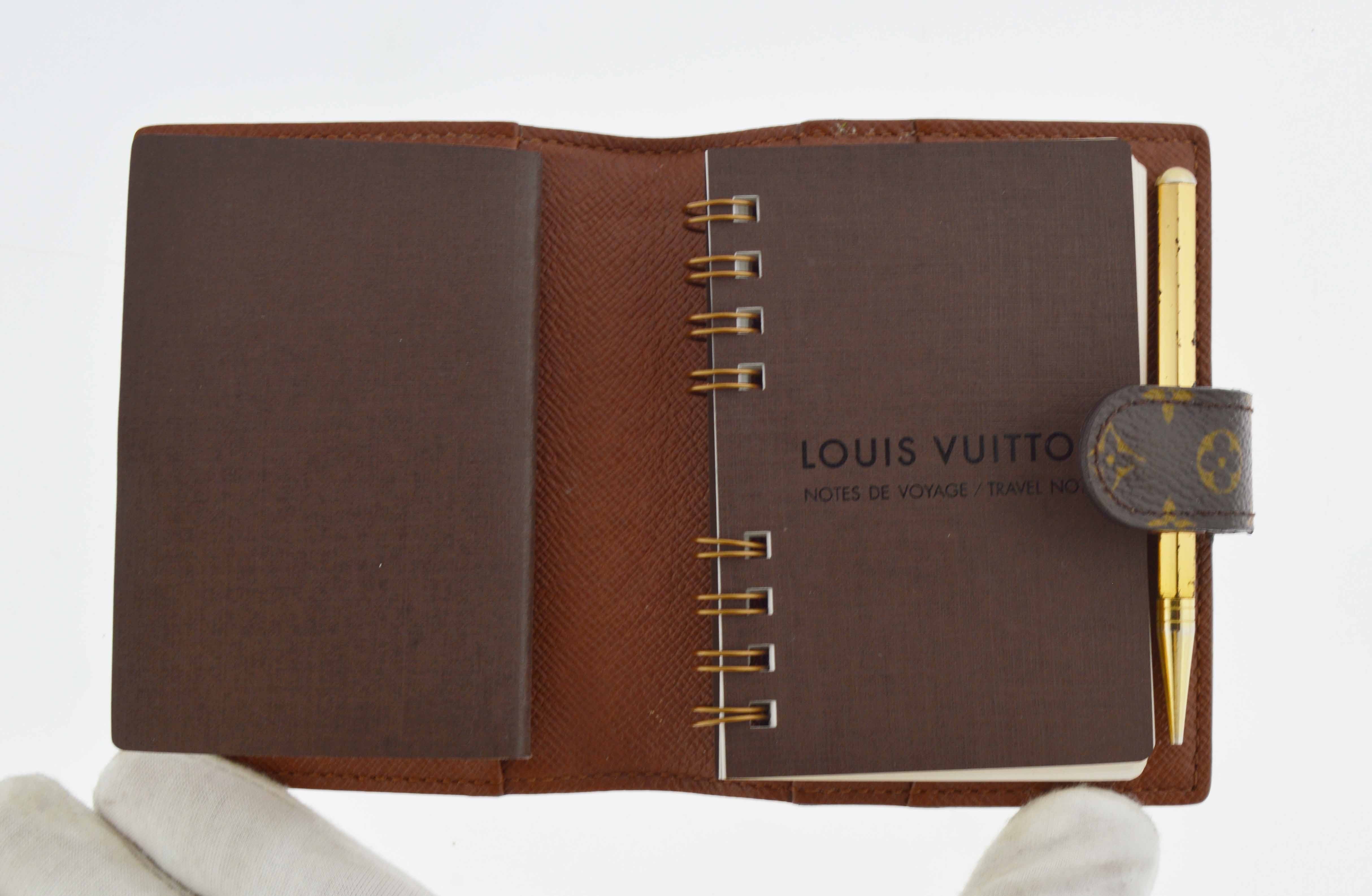 2004 150th Anniversary Louis Vuitton Paris Monogram Leather Agenda Day Planner | eBay