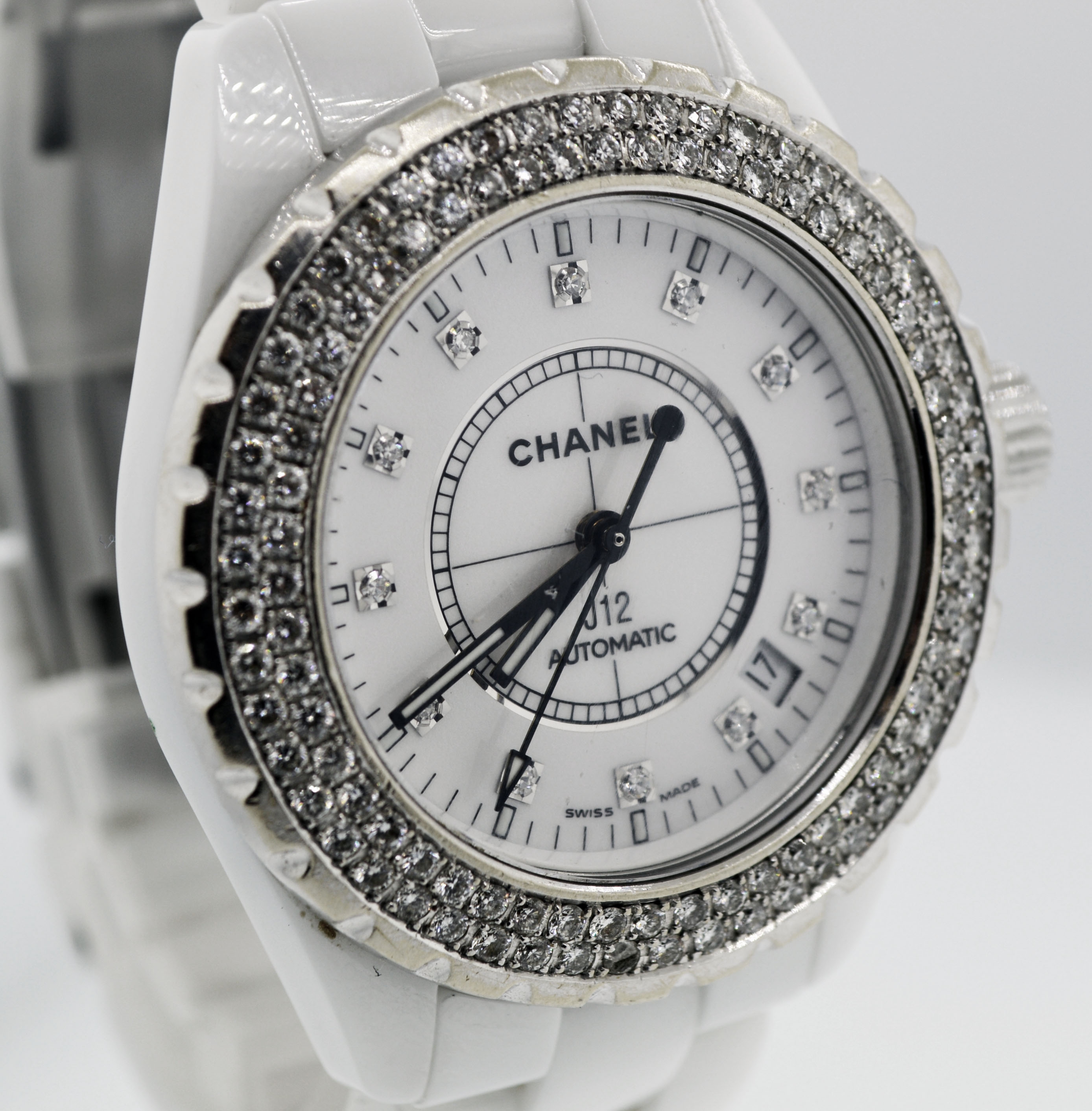 chanel j12 white ceramic watch