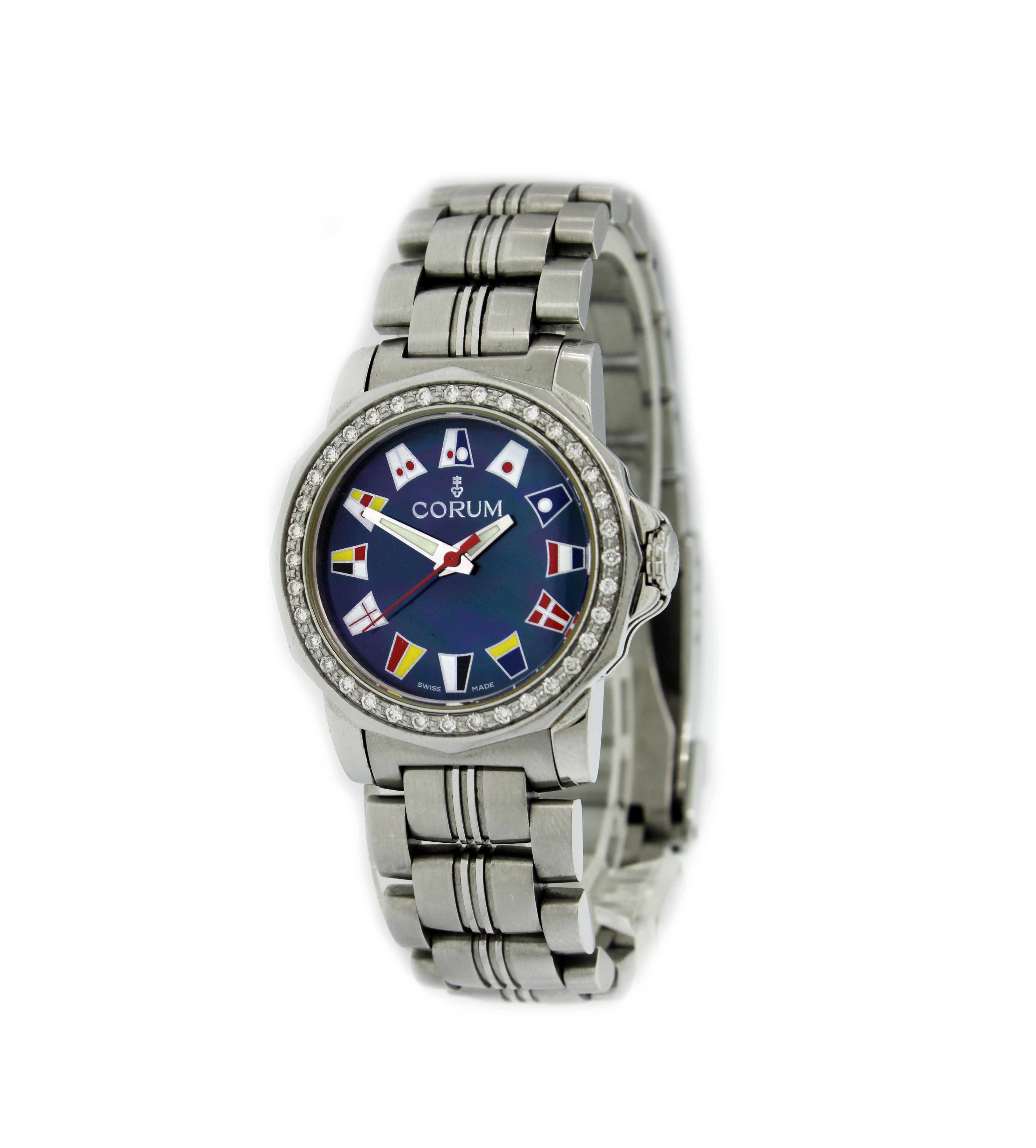 CORUM Admiral's Cup 時計 Pre-owned Corum Admirals Cup 082.405.04/OF61 Titanium | Gray