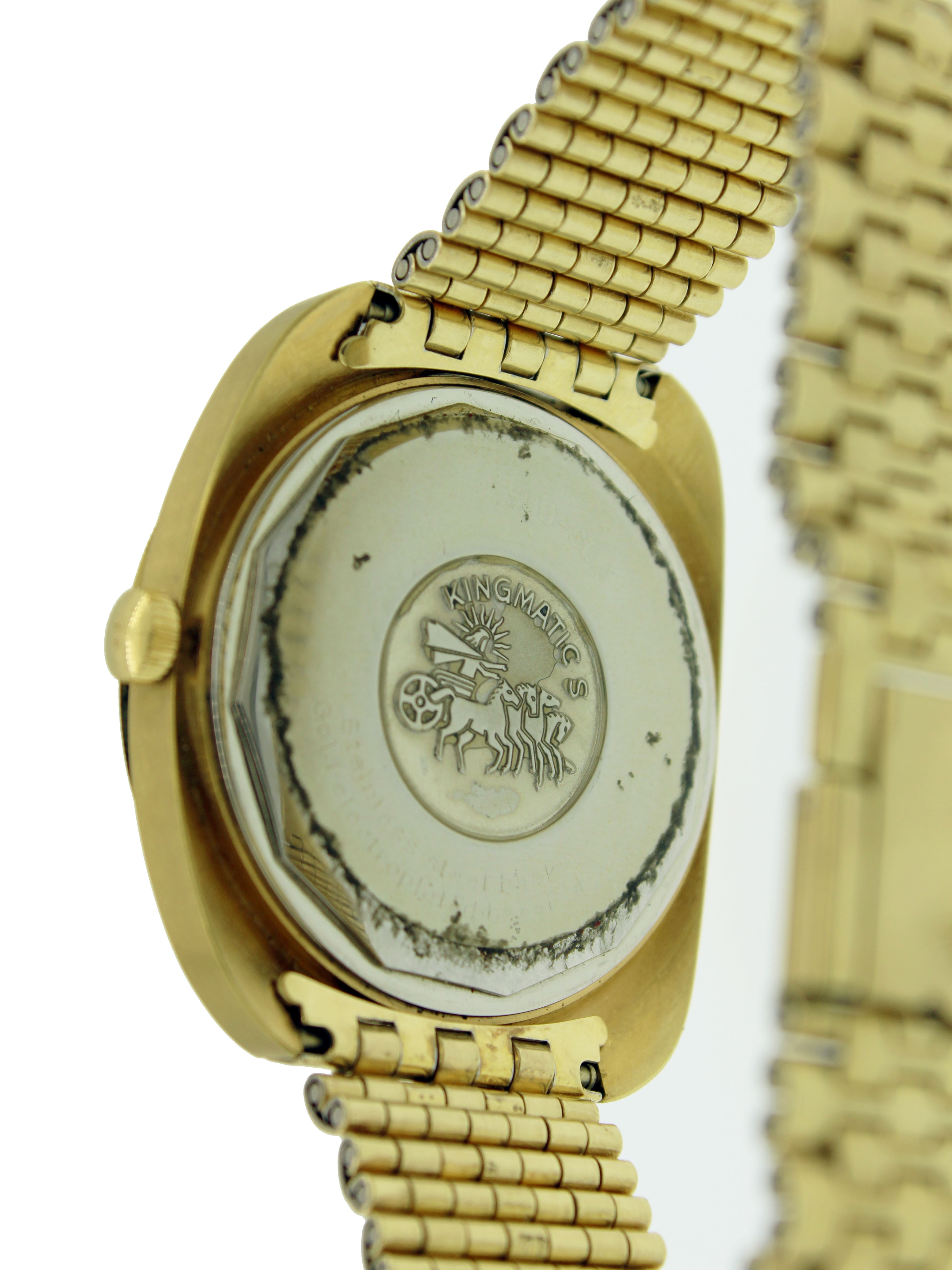 Movado Kingmatic HS 360 Sub-Sea 37mm Gold Tone Steel Day