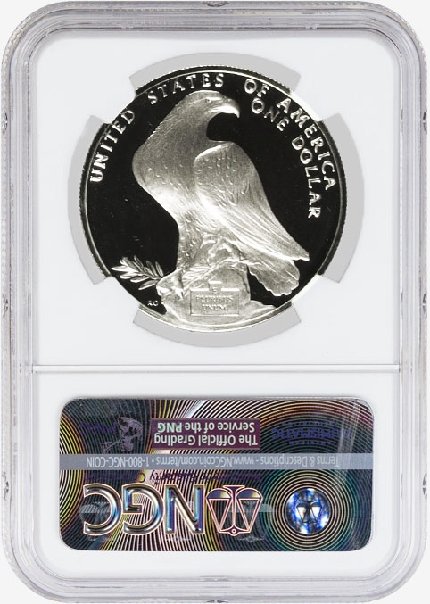 1984 S $1 Los Angeles Olympiad Commemorative Silver Dollar NGC PF69 UC